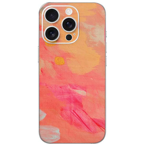 Colored Finger Paint iPhone 16 Pro Skin